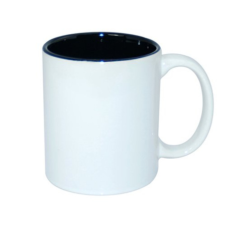 Mug 330 ml with black interior for sublimation - class A+