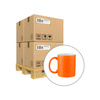 Mug 330 ml Fluo Color for sublimation - orange - half pallet