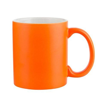 Mug 330 ml Fluo Color for sublimation - orange - half pallet