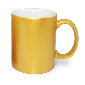 Mug 330 ml Golden Sparkling for sublimation - palette