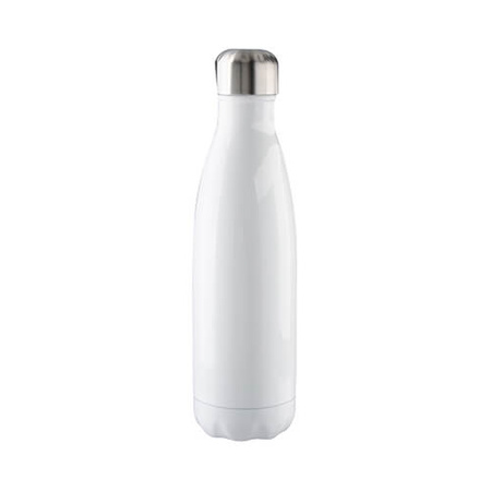 500 ml stainless steel bottle for sublimation - white - palette