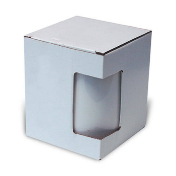 Box with a window for a mug 450 ml - half-pallet