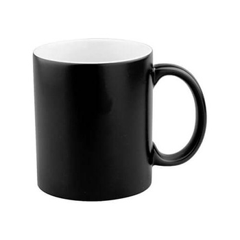 Magic mug 330 ml black, glossy for sublimation - palette