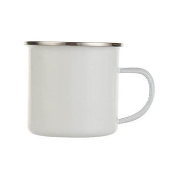 Metal mug, enameled 360 ml for sublimation - palette