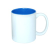 Mug 330 ml with blue interior for sublimation - class AB